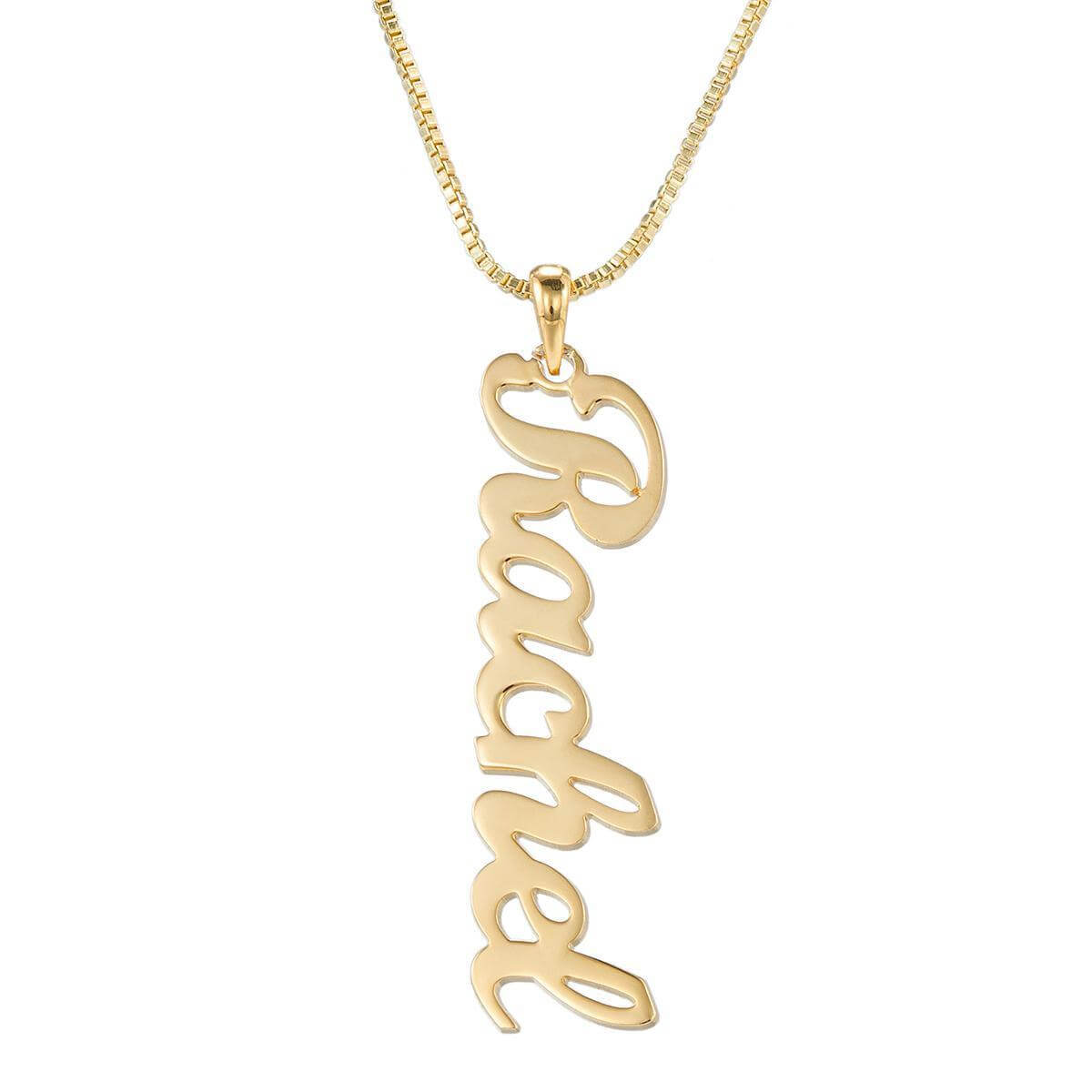 Exquisite Vertical Personalized Custom Name Necklace