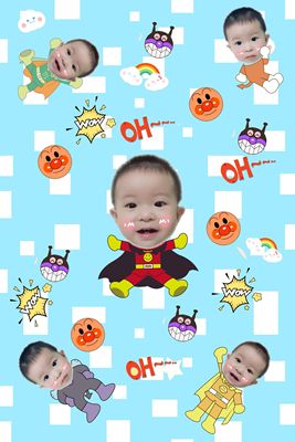 Personalized Custom Funny Face Photo Kid or Baby Blanket