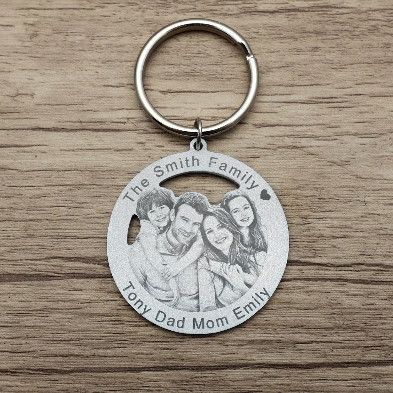 Personalized Engraved Photo Keychain - Premium keychain from Gift Me A Break - Just $14.99! Shop now at giftmeabreak