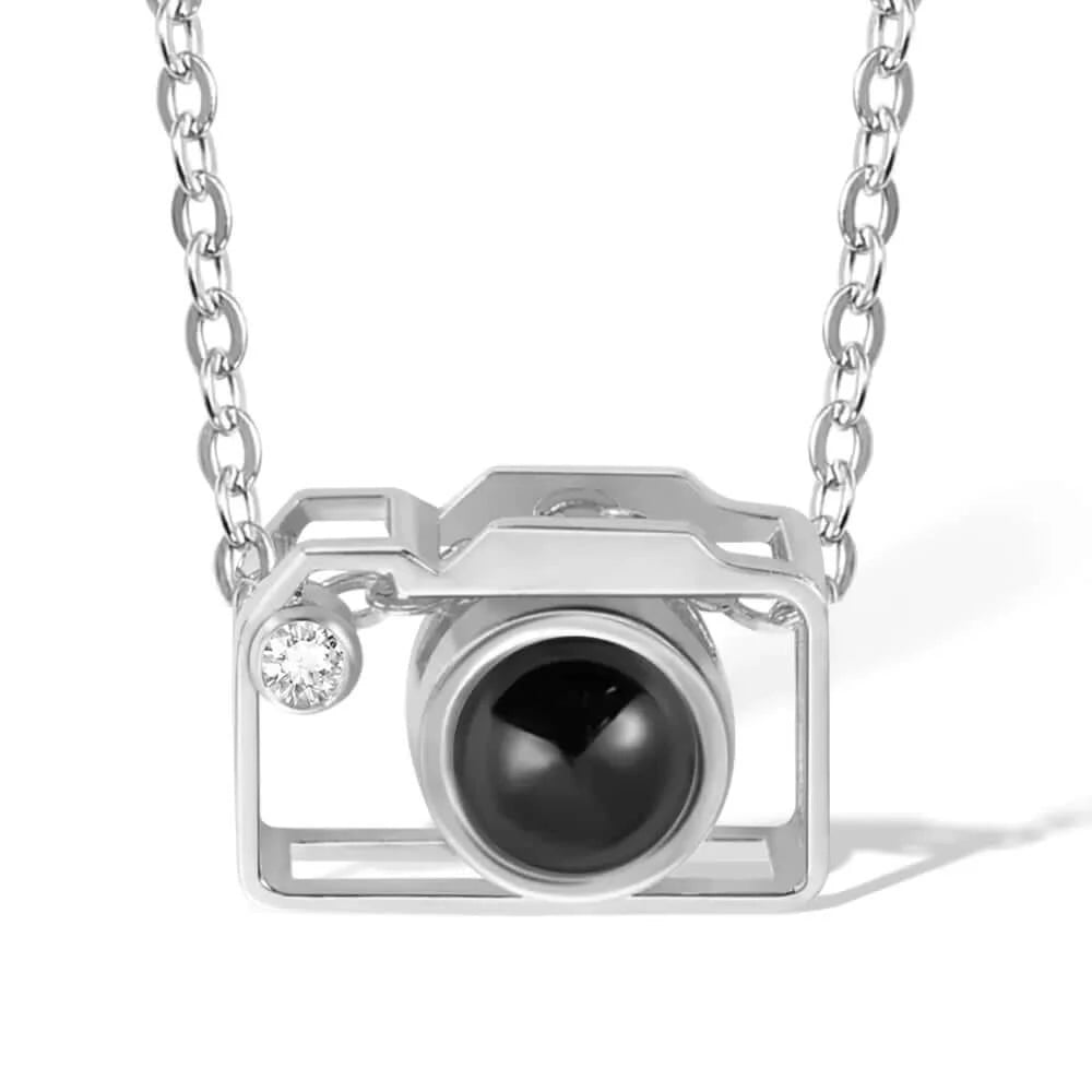 Personalized Camera Projection Necklace