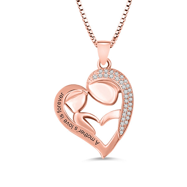 Personalized Mom and Daughter Necklace - Premium necklace from Gift Me A Break - Just $30.99! Shop now at giftmeabreak
